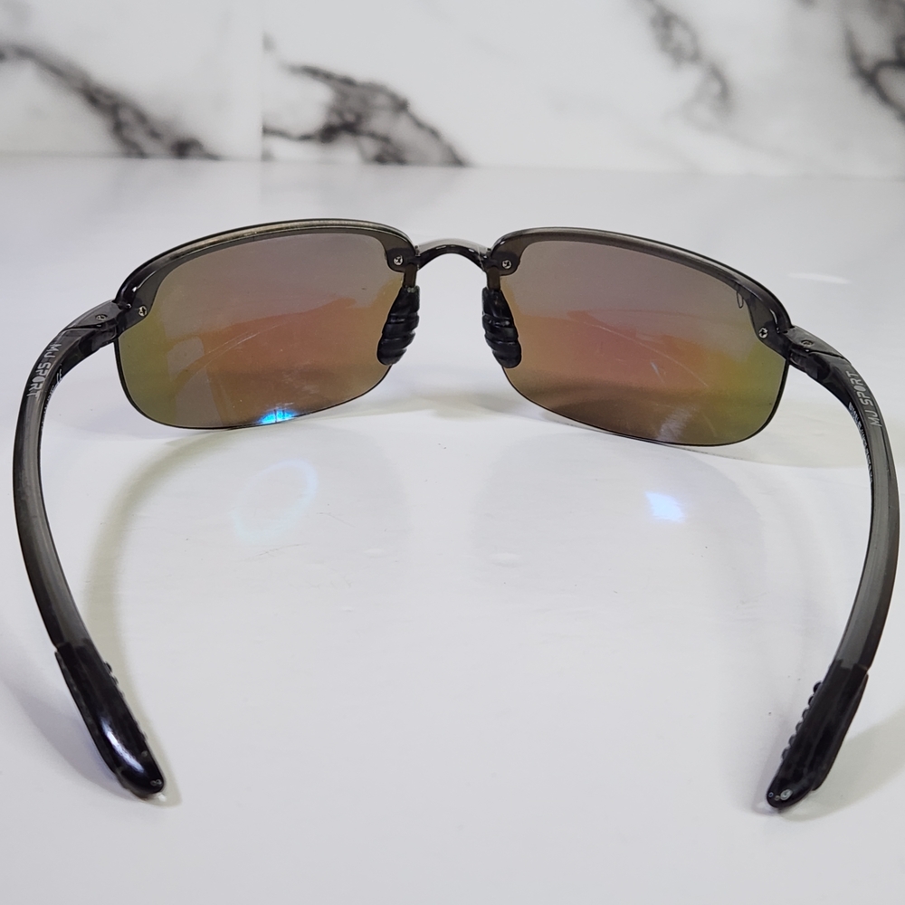 Maui Jim Polarized Sunglasses MJ Sport. Ho'okipa MJ-407 Blue Lenses - Picture 12 of 12